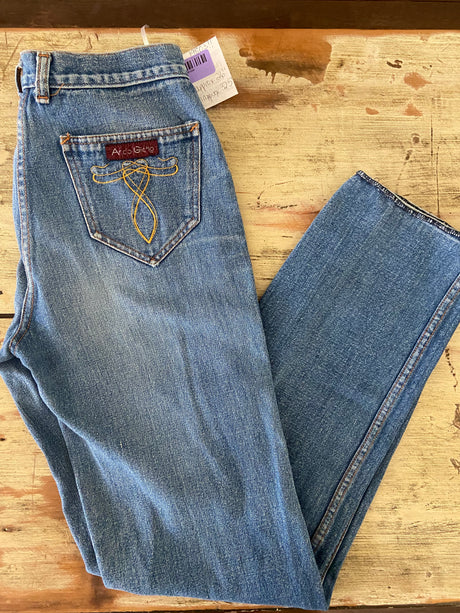Vintage Ando Giotto Stitch Jeans 1980s - Deer Creek Mercantile