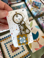 Countryside Quilt Pattern Keychain - Deer Creek Mercantile