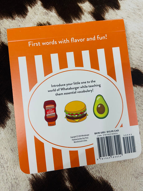 Whataburger First Words Baby Book - Deer Creek Mercantile