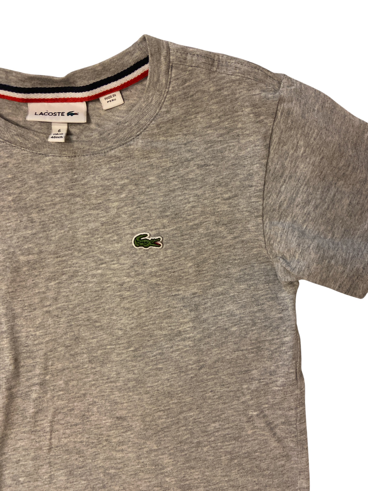 Pre-Loved Lacoste Youth Shirt *Size 6 - Deer Creek Mercantile