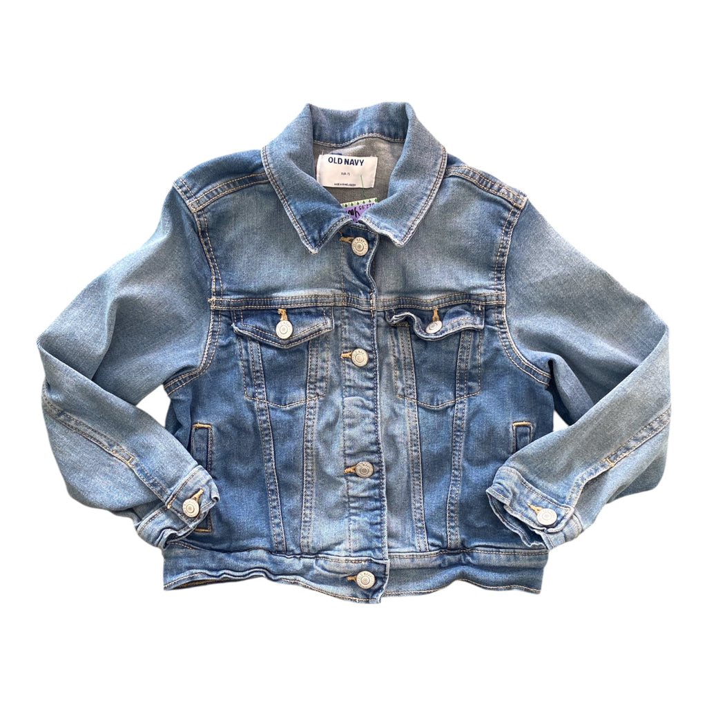 Pre-Loved Old Navy Youth Denim Jean Jacket *Small 6/7 - Deer Creek Mercantile