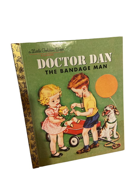 Pre-Loved Doctor Dan The Bandage Man Little Golden Book - Deer Creek Mercantile