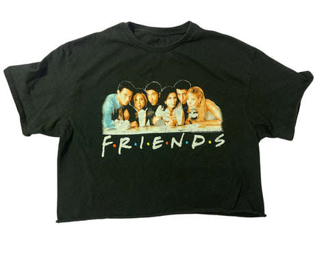 Pre-Loved Friends Crop Top Graphic Tee *Size Medium - Deer Creek Mercantile