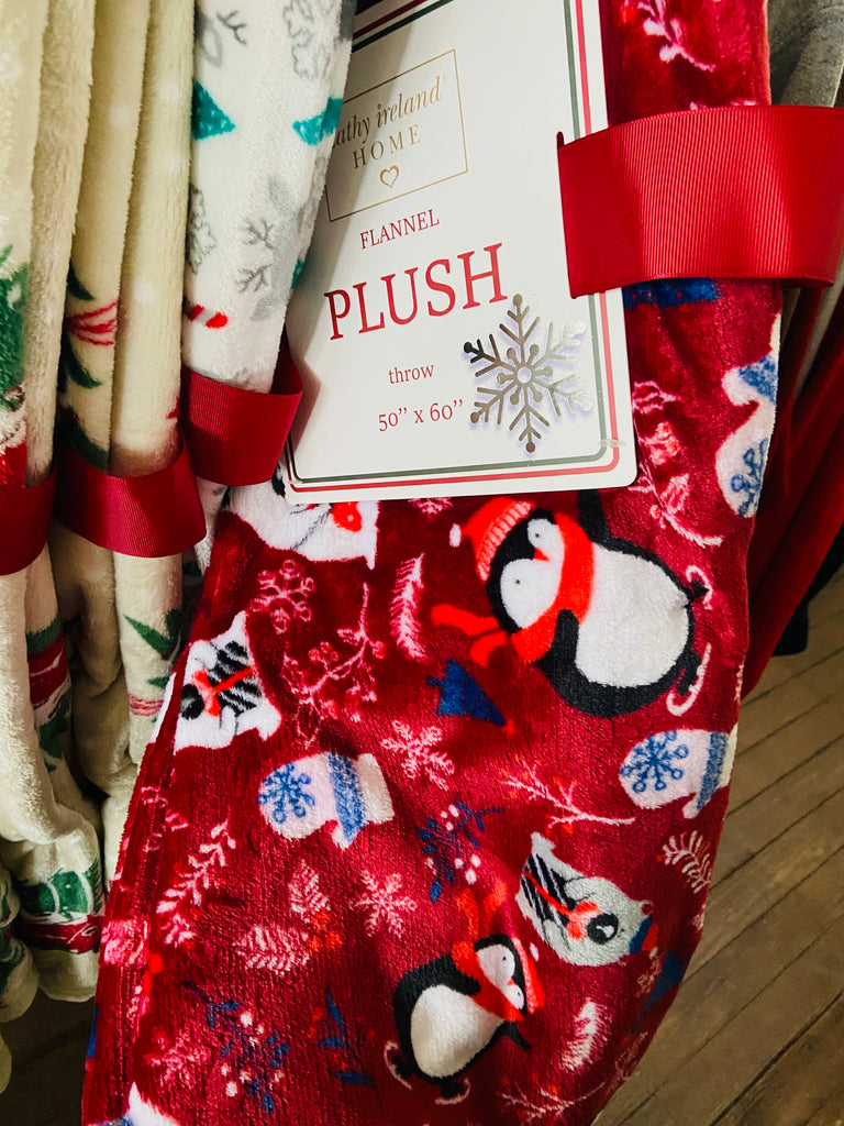 Christmas Throw Blanket - Deer Creek Mercantile