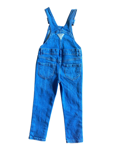 Pre-Loved OshKosh Overalls W/ Gold Stripe Size 3T - Deer Creek Mercantile