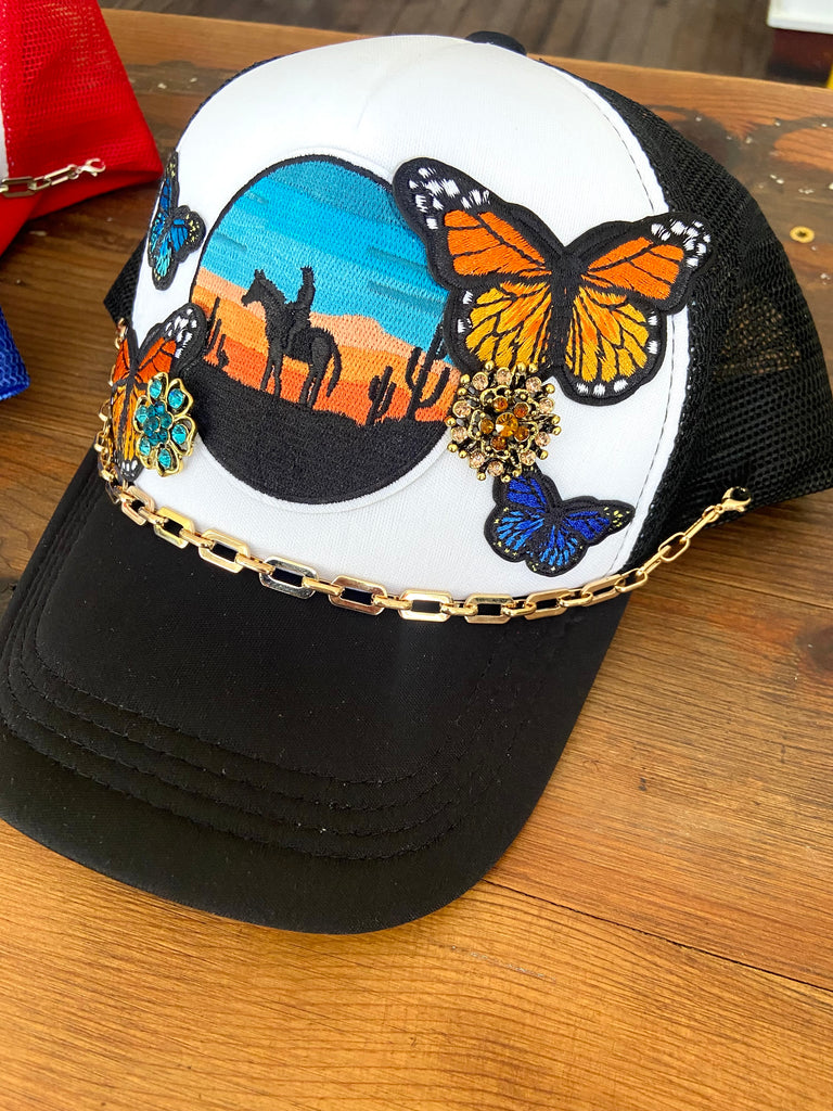 Retro Trucker Hat ~ The Vintage Cowboy - Deer Creek Mercantile