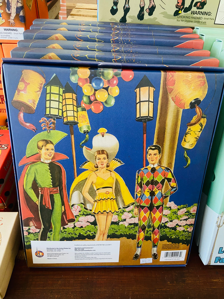 Carnival Paper Dolls - Deer Creek Mercantile