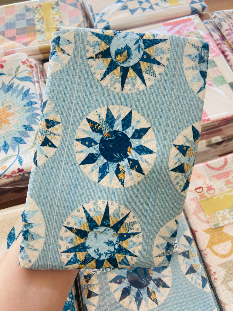 Reef Way Quilt Pattern Dish Towel - Deer Creek Mercantile