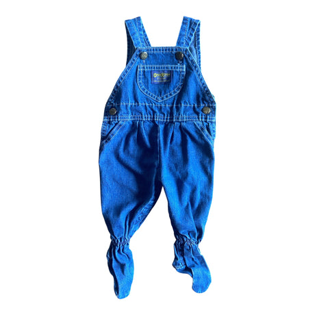 Pre-Loved Oshkosh Footed Overall MADE IN USA RARE 3/6 Months - Deer Creek Mercantile