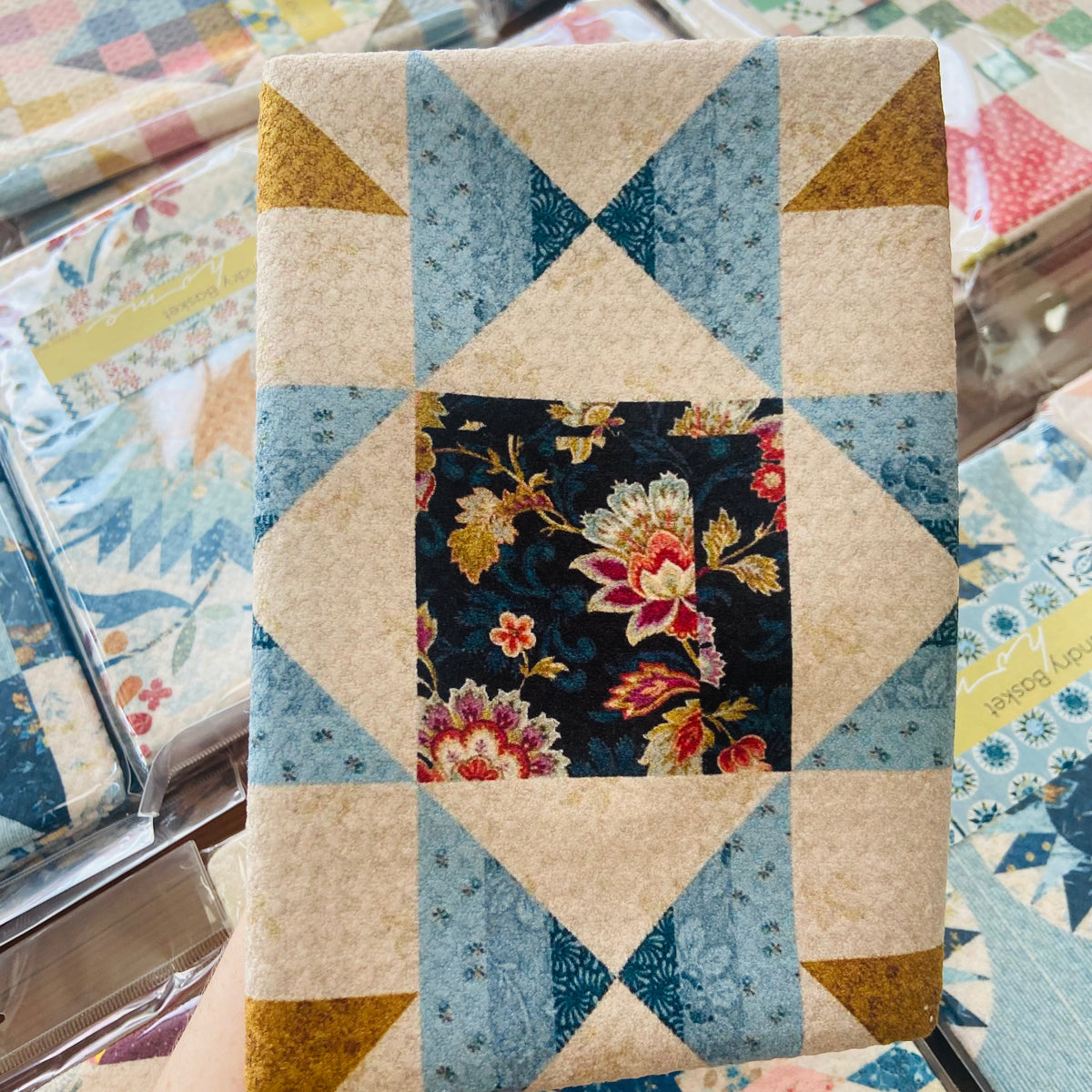 Arizona Dahlia Quilt Pattern Dish Towel – Deer Creek Mercantile