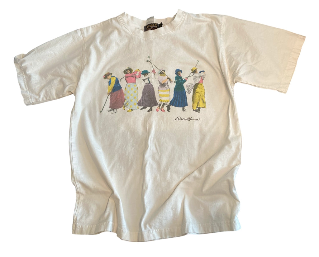 Pre-Loved Eddie Bauer Golf Ladies Graphic Tee *Size Medium - Deer Creek Mercantile