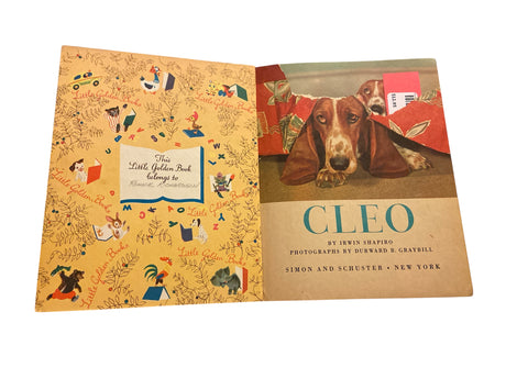 Vintage Cleo Little Golden Book - Deer Creek Mercantile