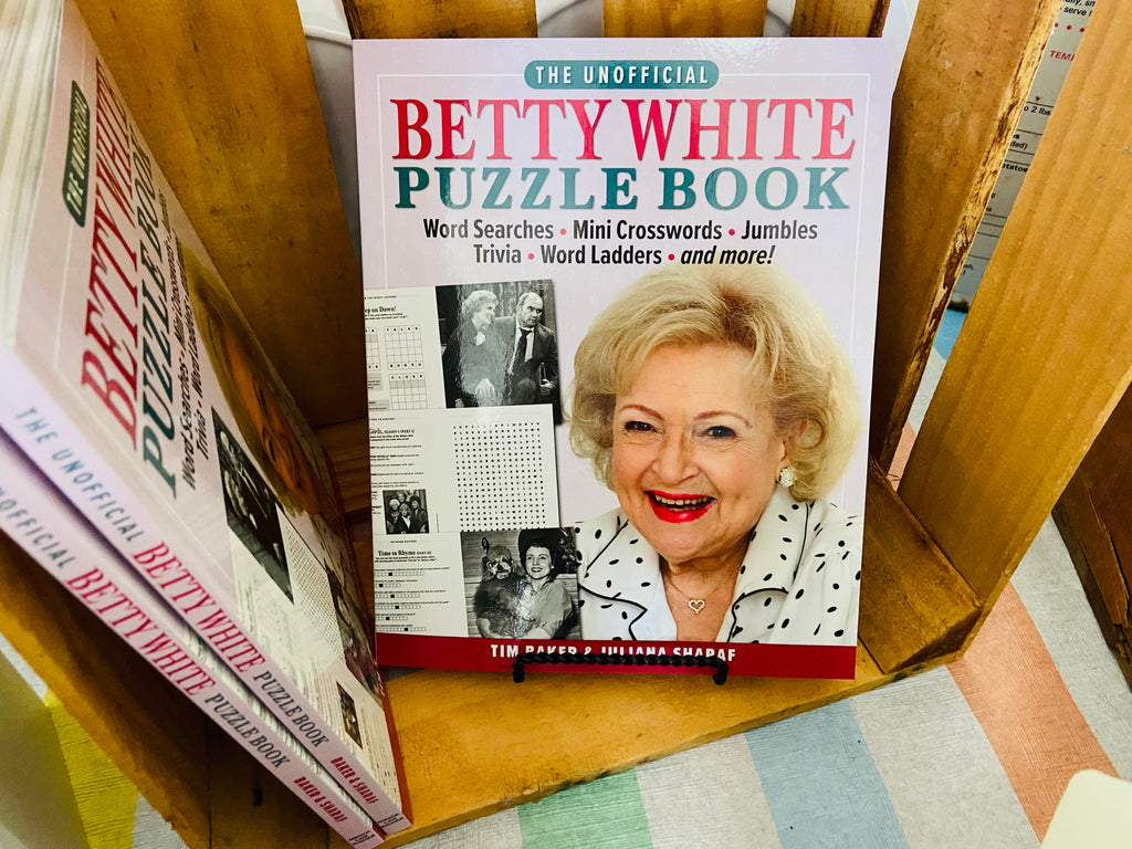 Betty White Puzzle Book - Deer Creek Mercantile