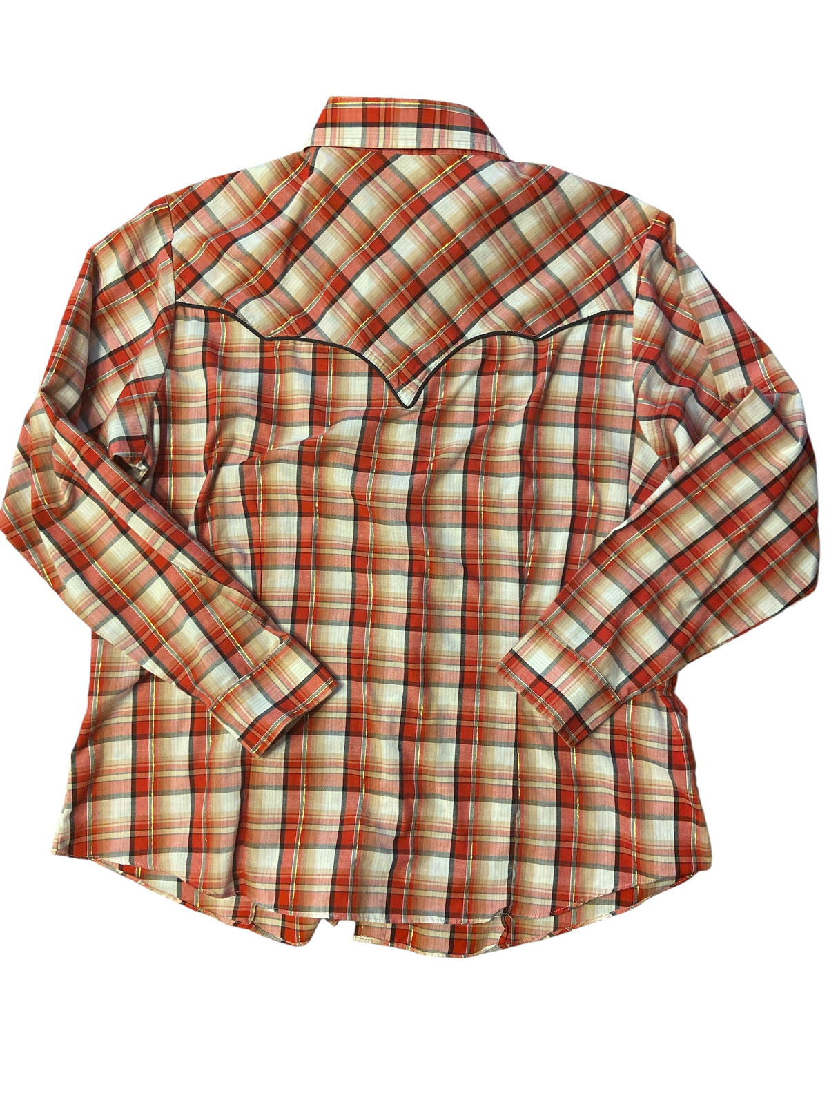 Vintage Western Women's Pearl Snap Shirt *Size Large (Cumberland) - Deer Creek Mercantile