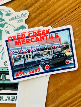 Deer Creek Mercantile Building Sticker - Deer Creek Mercantile