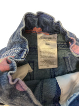 Pre-Loved Garanimals Flower Power Baby Girls Jeans *Size 18 Months - Deer Creek Mercantile