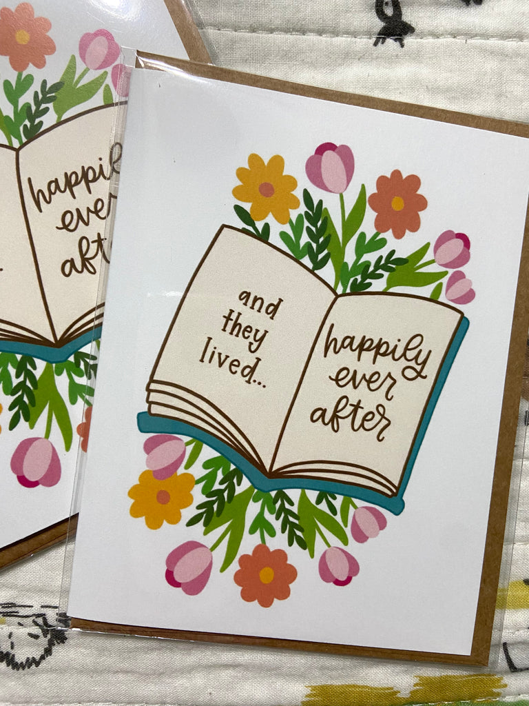 Wedding Happily Ever After Greeting Card (BM) - Deer Creek Mercantile