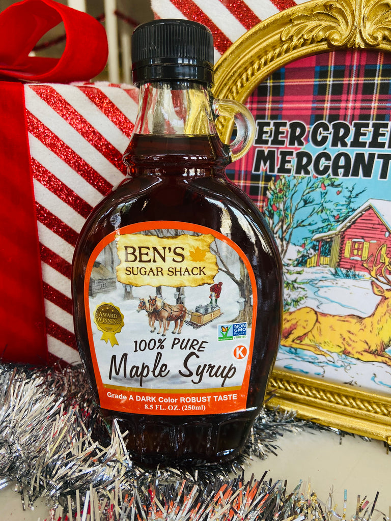 100% Pure Maple Syrup *Ben's Sugar Shack - Deer Creek Mercantile