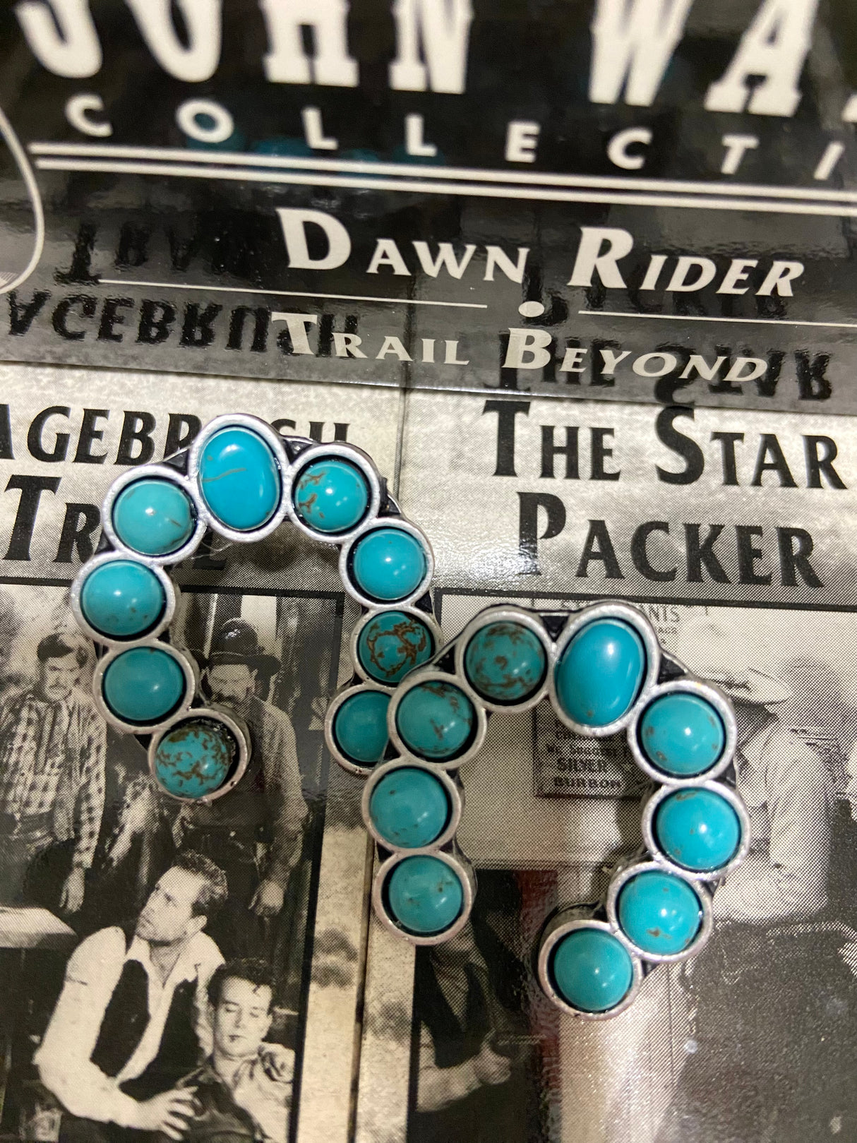 Ethel's Faux Western Earrings - Deer Creek Mercantile