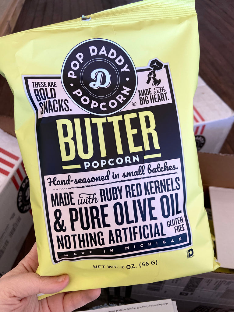 Pop Daddy - Natural Butter Flavored Popcorn - Deer Creek Mercantile