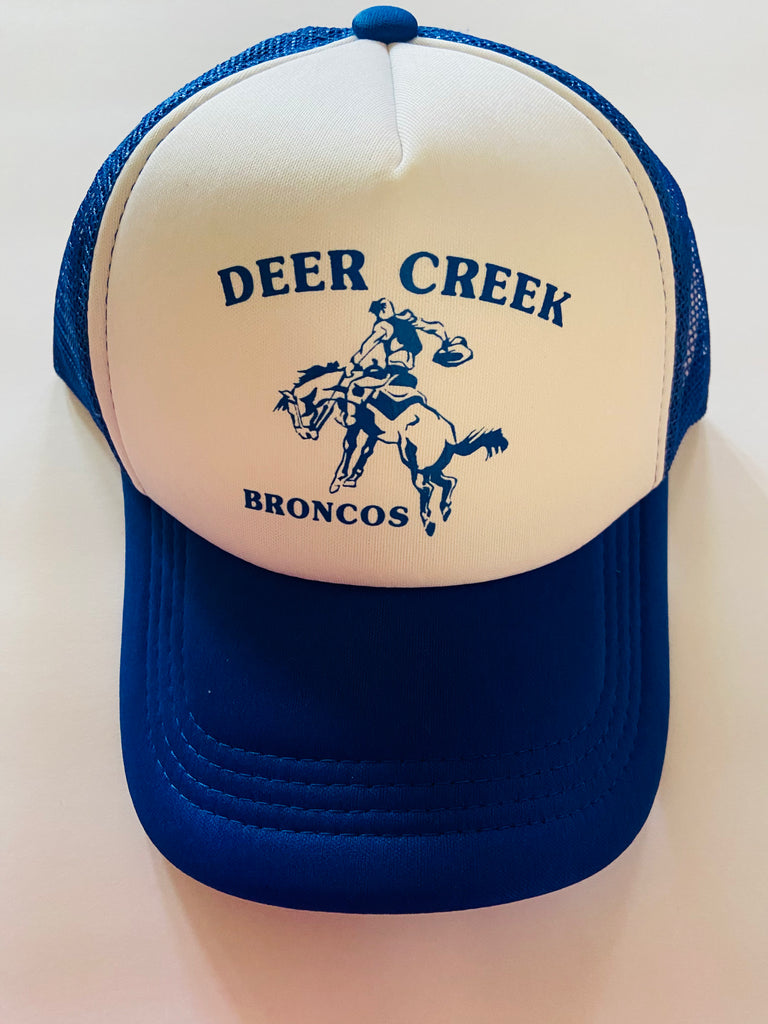 Deer Creek Bronco Retro Trucker Hat - Deer Creek Mercantile