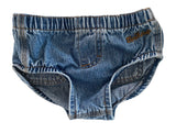 Pre-Loved Carhartt Denim Diaper Cover *Size 9M - Deer Creek Mercantile