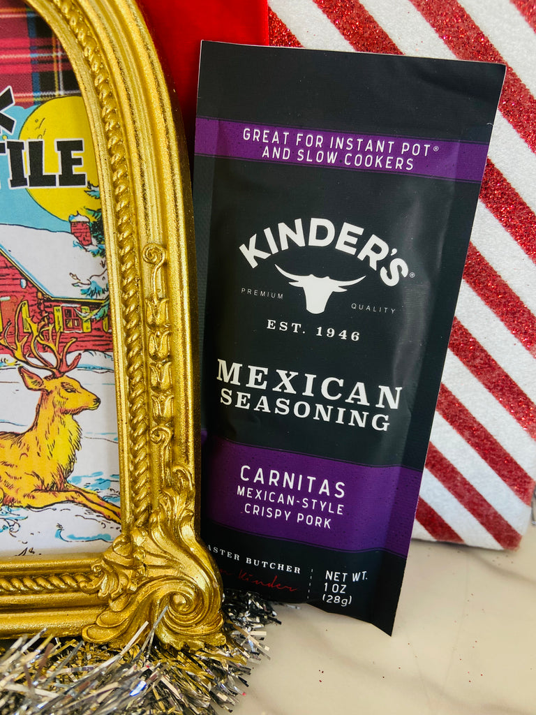 Kinder's Packet Seasoning - Deer Creek Mercantile