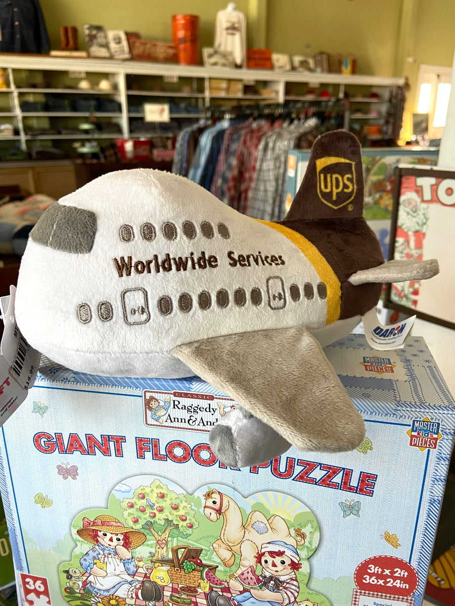 Officially Licensed UPS Plush Airplane – Deer Creek Mercantile