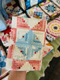 Pioneer Log Cabin Patriotic Quilt Pattern Dish Towel - Deer Creek Mercantile