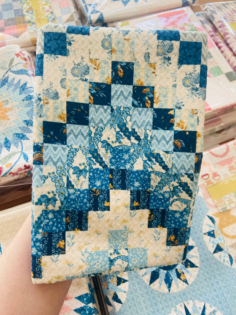 Ocean Tide Quilt Pattern Dish Towel - Deer Creek Mercantile
