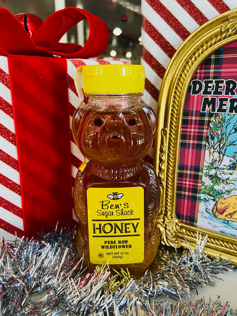12oz. Honey Bear *Ben's Sugar Shack - Deer Creek Mercantile