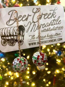 2024 Christmas Disco Earrings - Deer Creek Mercantile