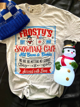 Frosty's Snowflake Cafe Christmas Graphic Tee *Adult - Deer Creek Mercantile