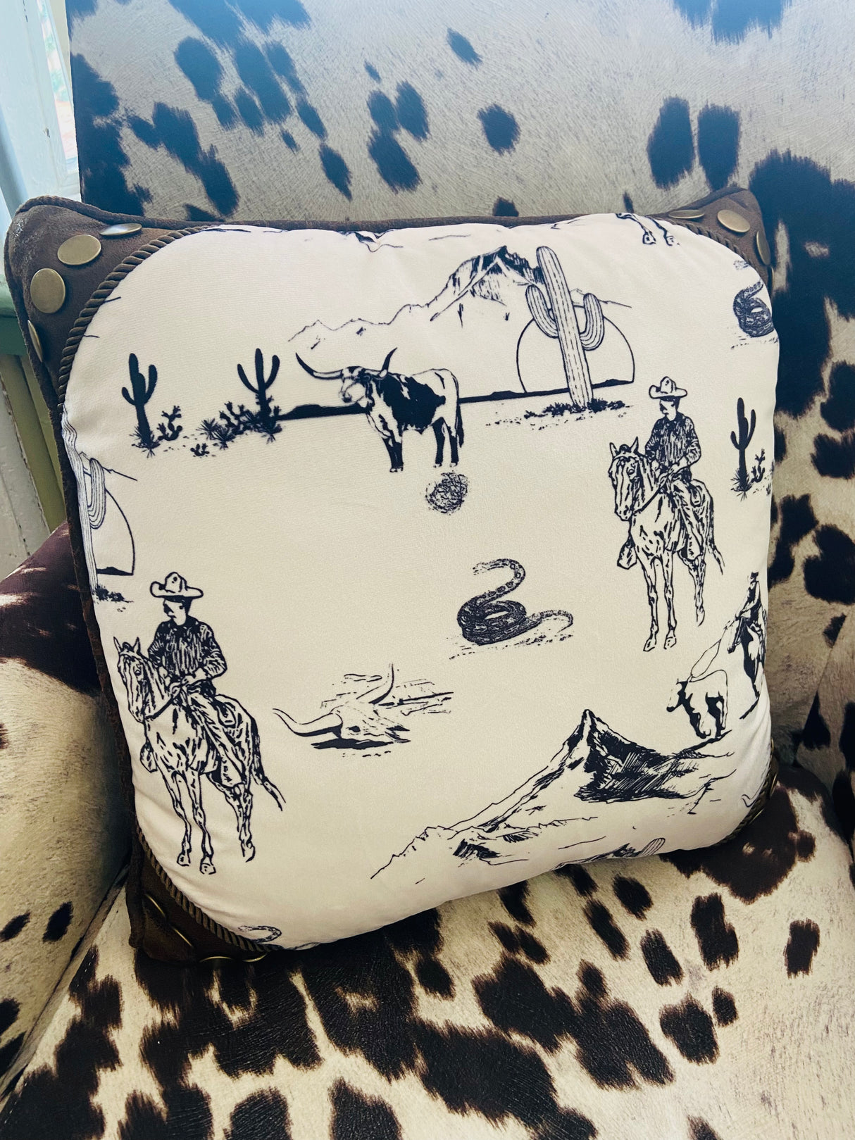 Retro Range Pillow - Deer Creek Mercantile