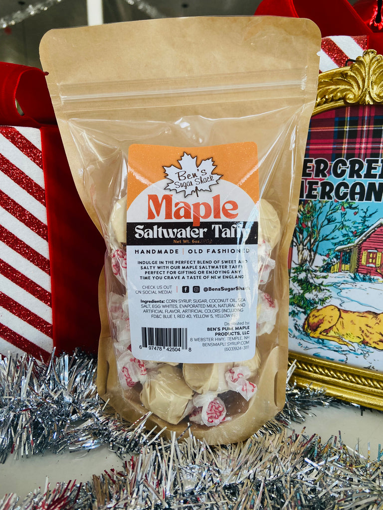 Maple Saltwater Taffy *Ben's Sugar Shack - Deer Creek Mercantile