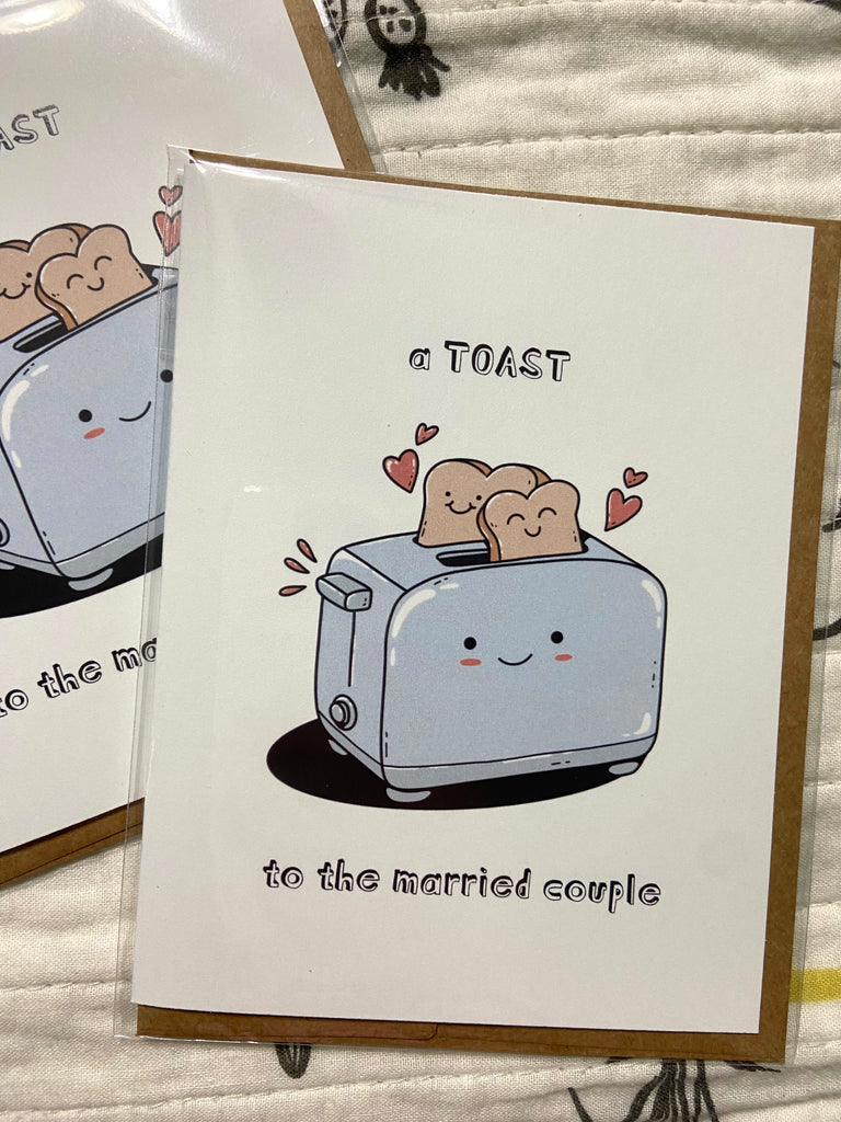 Wedding Toast Greeting Card (BM) - Deer Creek Mercantile