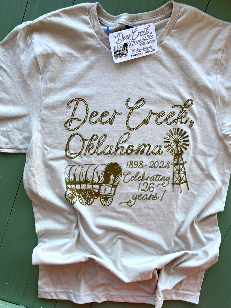 The Official 126 Years of Deer Creek Graphic Tee - Deer Creek Mercantile