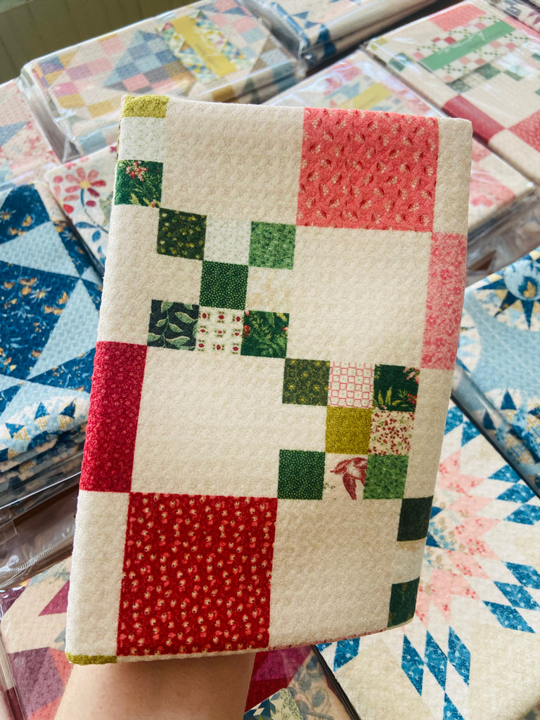 Cranberry Chain Quilt Pattern Dish Towel - Deer Creek Mercantile