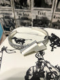 The Bolt Lightning Faux Western Cuff Bracelet *White - Deer Creek Mercantile