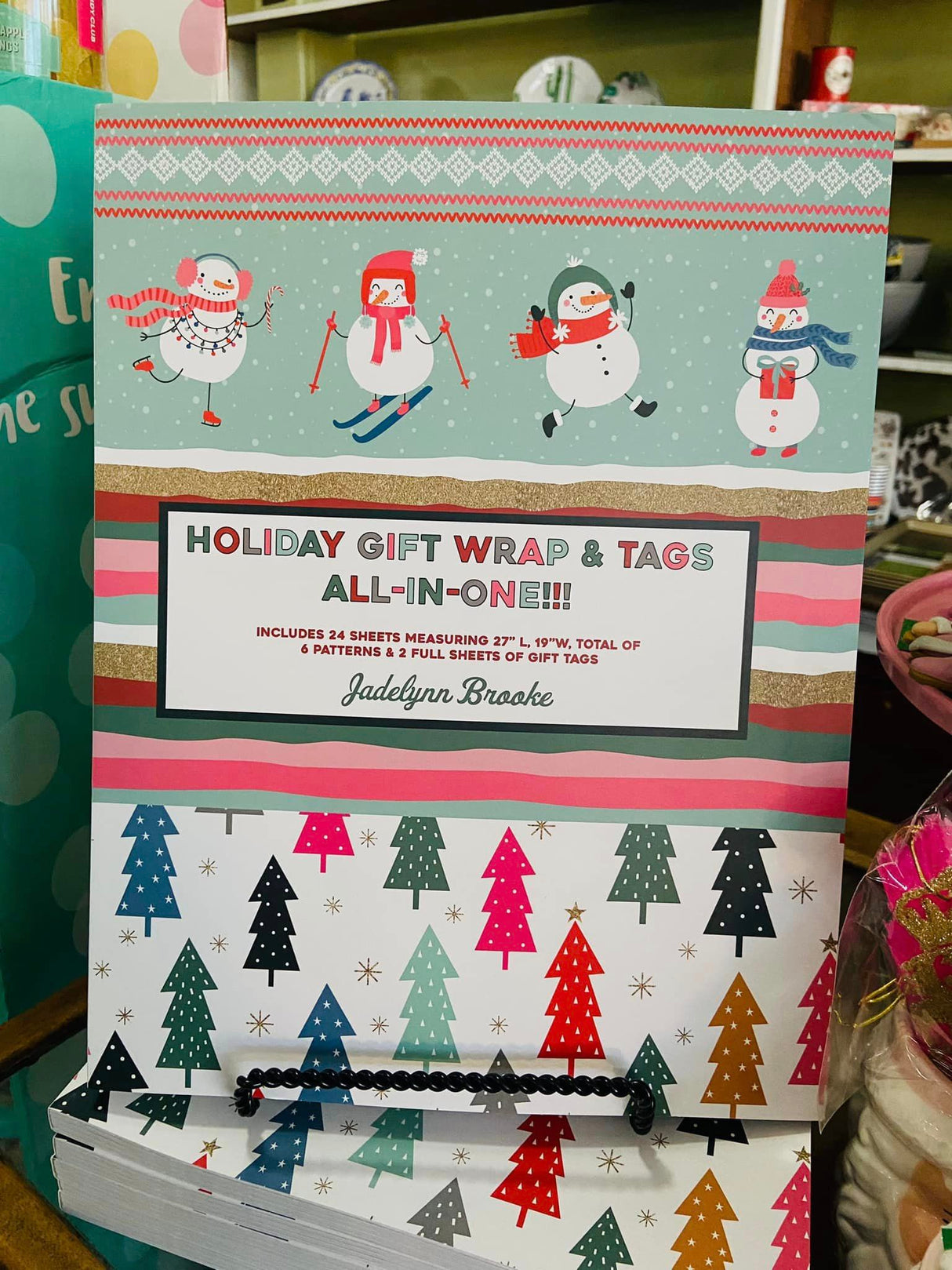 Holiday Christmas Gift Wrap Book - Deer Creek Mercantile