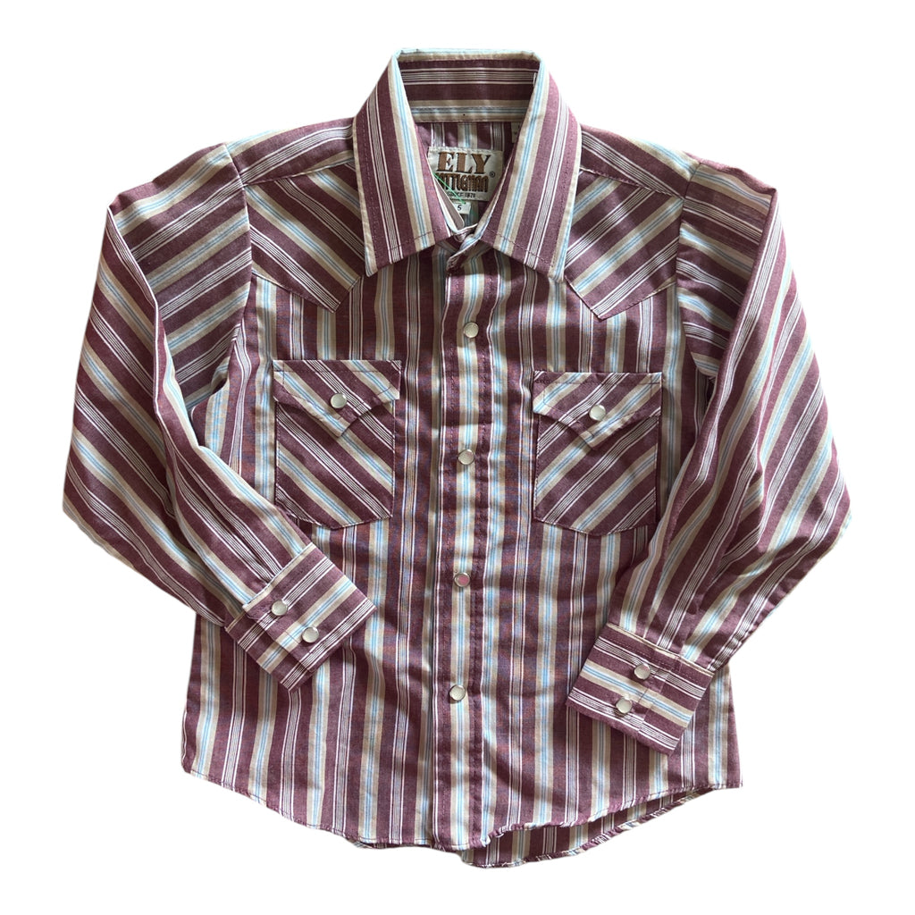 Pre-Loved ELY Pearl Snap Youth Boys *Size 5 - Deer Creek Mercantile