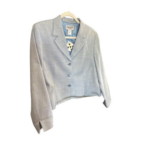 Vintage Pendleton Women's Blazer Jacket Light Blue (Fits like M/L) - Deer Creek Mercantile