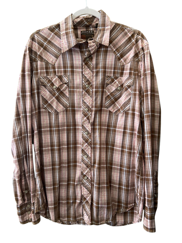 Vintage Roper Shirt Size L - Deer Creek Mercantile