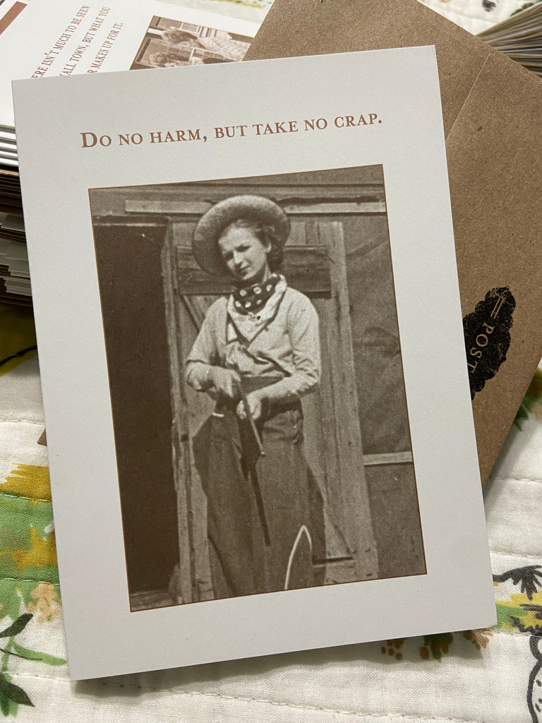 Take No Crap Birthday Greeting Card (SM) - Deer Creek Mercantile