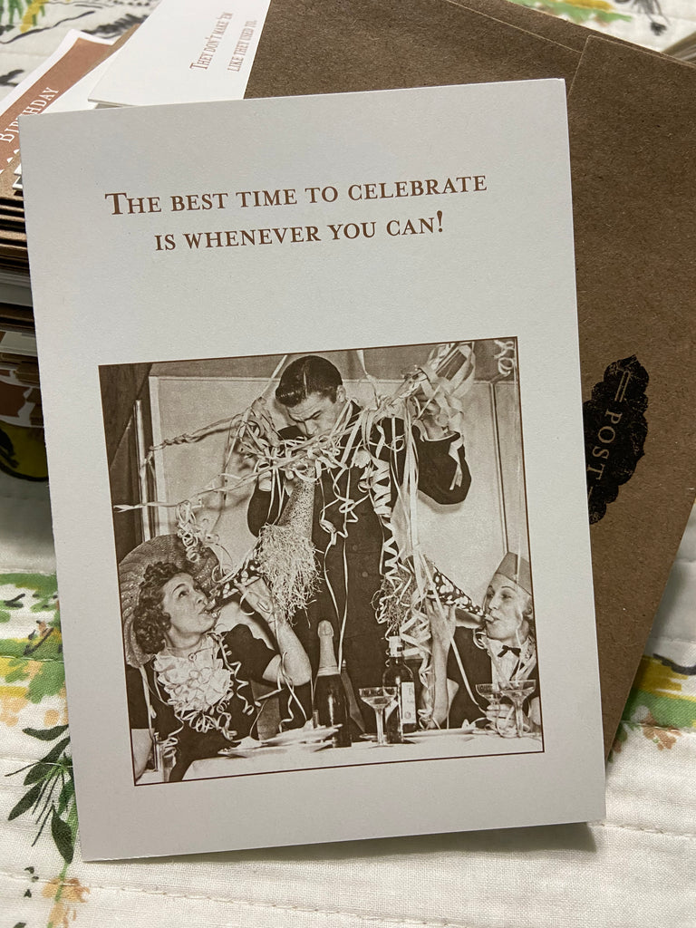 Celebrate Whenever Congrats Greeting Card (SM) - Deer Creek Mercantile