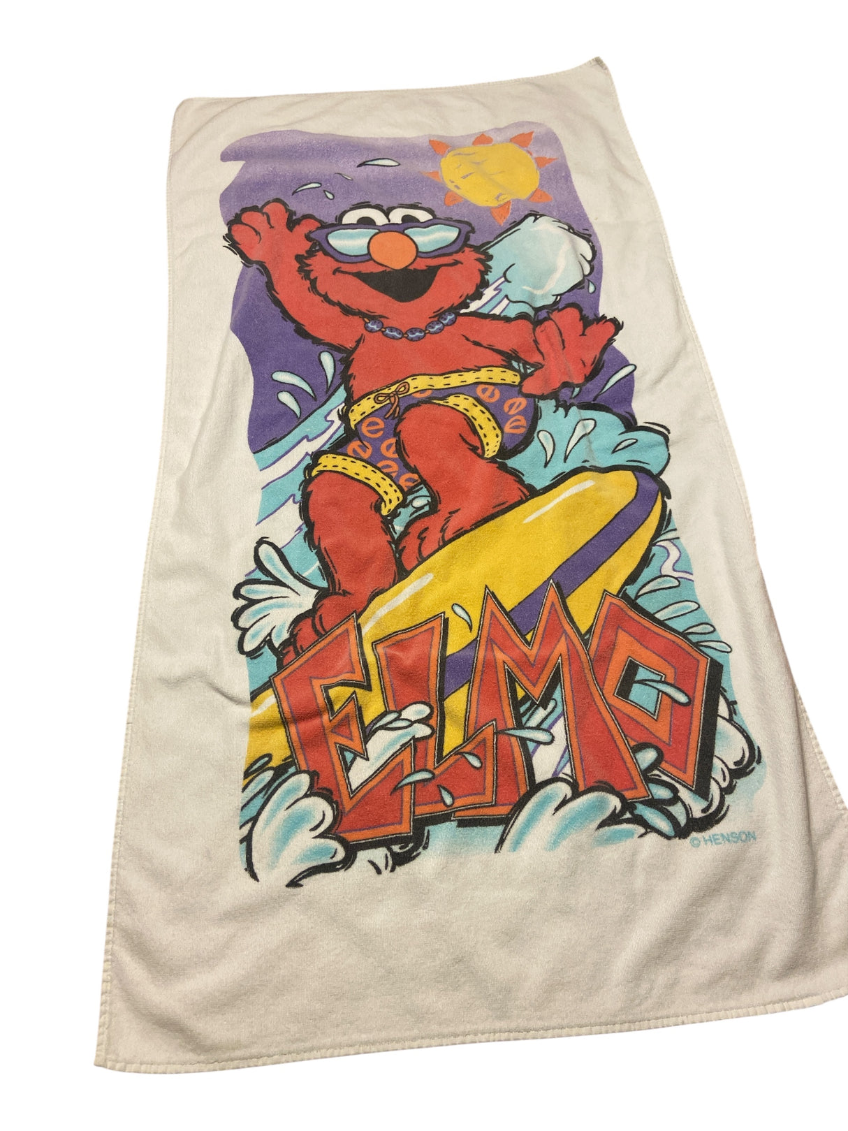 Vintage ELMO Bath Towel 90's - Deer Creek Mercantile
