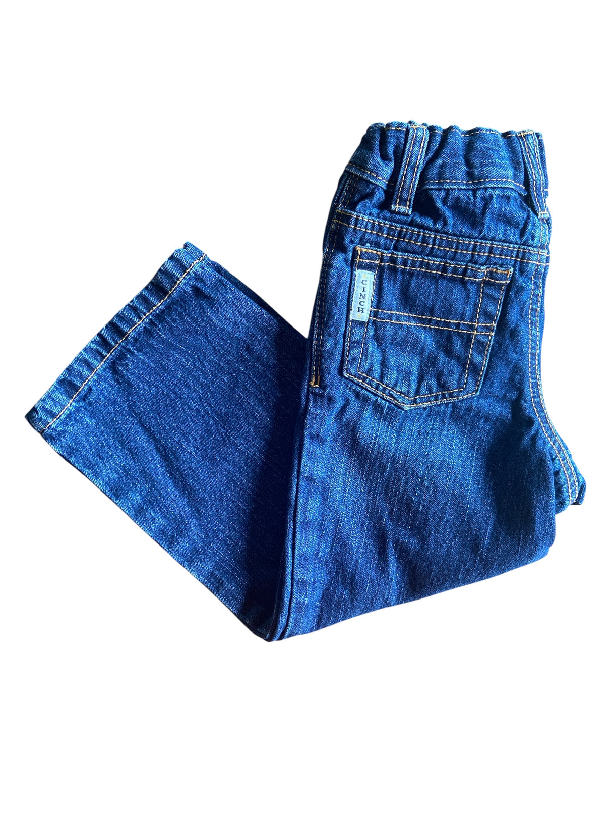 Pre-Loved Cinch Denim Youth Boys Jean *Size 4T (Dark Wash) - Deer Creek Mercantile