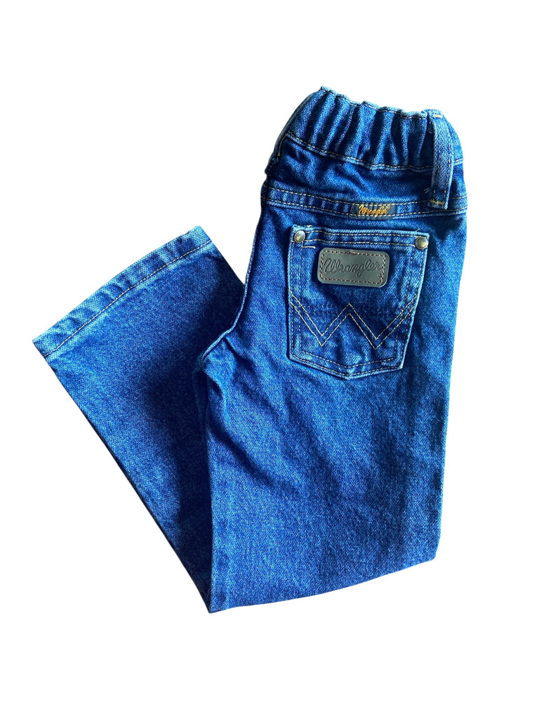 Pre-Loved Wrangler George Strait Youth Boys Denim Jean *Size 4 Regular - Deer Creek Mercantile