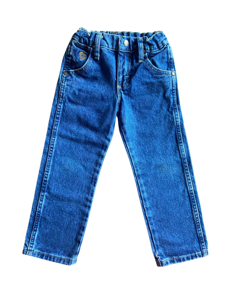 Pre-Loved Wrangler George Strait Youth Boys Denim Jean *Size 4 Regular - Deer Creek Mercantile