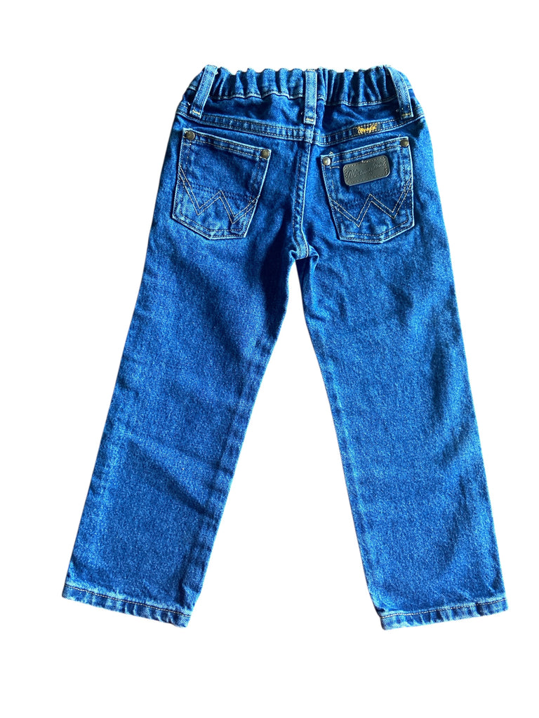 Pre-Loved Wrangler George Strait Youth Boys Denim Jean *Size 4 Regular - Deer Creek Mercantile